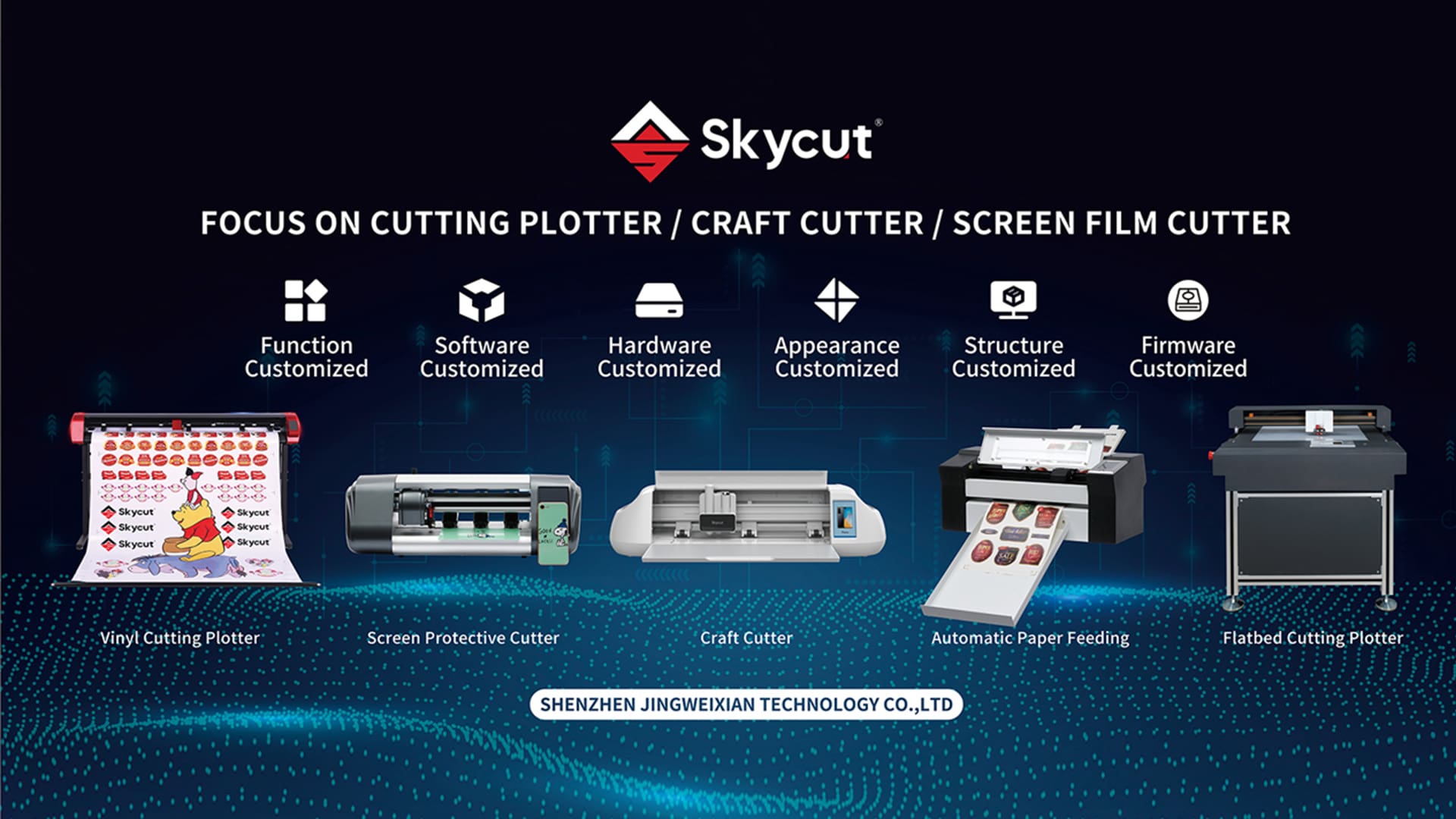 Efficient Skycut Cutting Machine Production